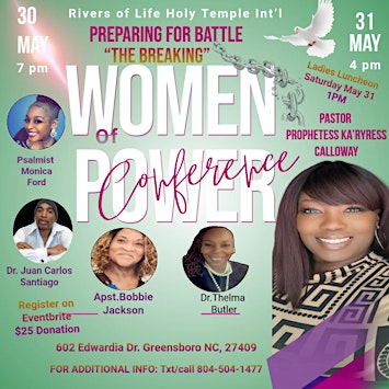 Women of Power Conference 2025 | 602 Edwardia Dr