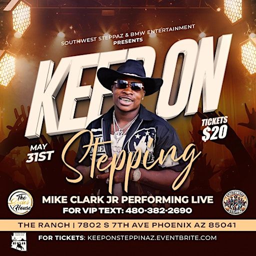 MIKE CLARK JR LIVE KEEP ON STEPPIN RANCH PARTY | The Social House, South Country Club Drive, Mesa, AZ, USA