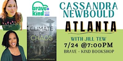 AUTHOR EVENT | Cassandra Newbould & Jill Tew | CLIMATE OF CHAOS | Brave and Kind Books