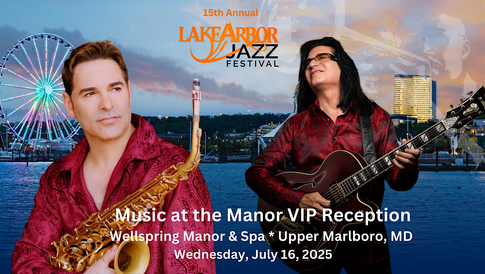 Lake Arbor Jazz Festival " Music at the Manor" | Wellspring Manor & Spa
