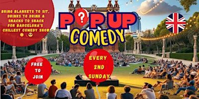 Ciutadella Comedy Show: Open Air (2PM & 4.30PM) | Ciutadella Park