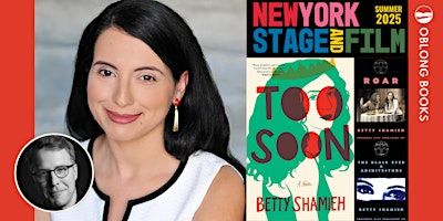 New York Stage & Film: Betty Shamieh | Oblong Books [Rhinebeck]