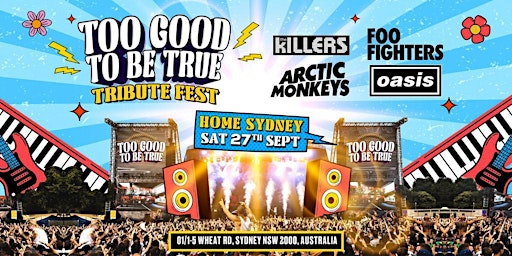 Tribute Festival comes to Sydney! | Home Main Venue