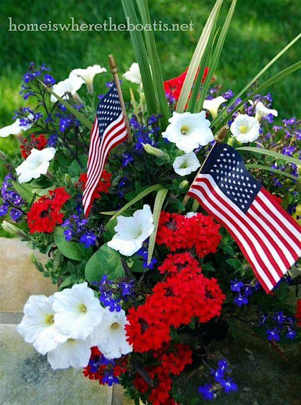 Independence Day Decor | Blossom Plant and Produce