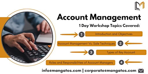 Strategic Account Management Essentials Workshop in Murray, UT | For venue details, reach us at info@mangates.com or call us at +1 469 666 9332