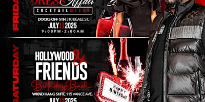 HOLLYWOOD & FRIENDS BIRTHDAY BASH | WKND Hang Suite