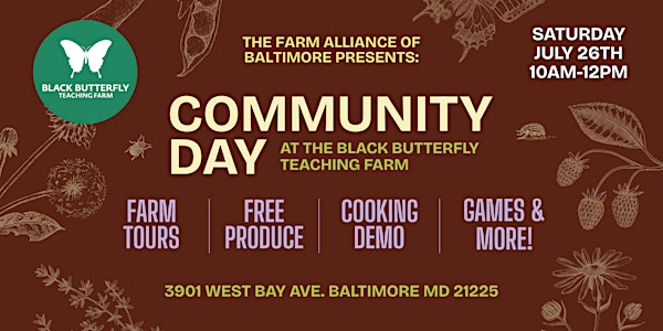 Black Butterfly Farm Community Day | Farm Alliance Black Butterfly Teaching Farm