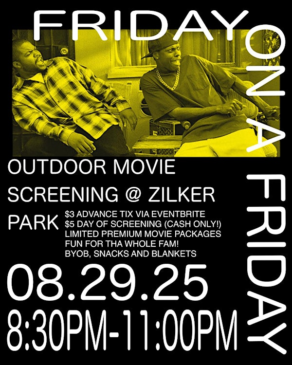 FRIDAY ON A FRIDAY! Outdoor movie screening | Zilker Metropolitan Park