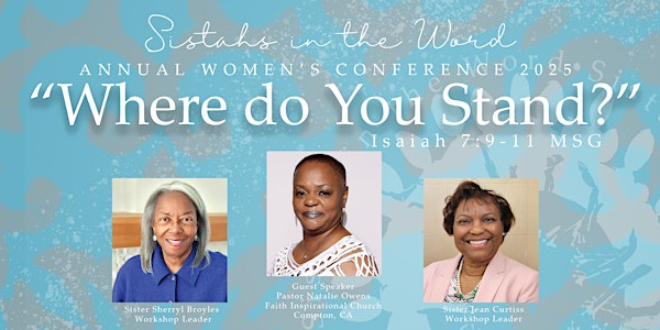 Sistahs in the Word 2025 Conference | Mayfair Park