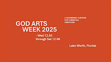 God Arts Week 2025 | Common Ground Church