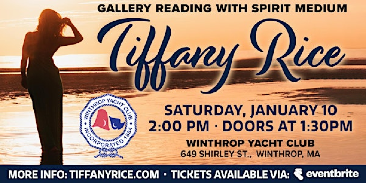 Gallery Reading with Spirit Medium Tiffany Rice | Winthrop Yacht Club