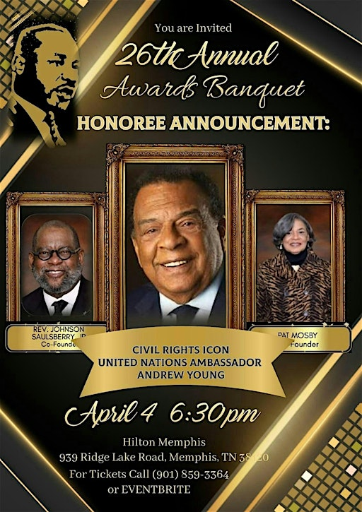 April 4th Commemorative Awards Banquet | Hilton Memphis