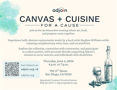 Canvas + Cuisine for a Cause | 710 13th St