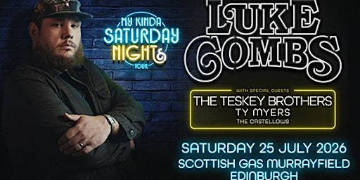 Luke Combs Concert Trip - Aberdeen To Edinburgh Murrayfield (Return Travel) | Scottish Gas Murrayfield Stadium