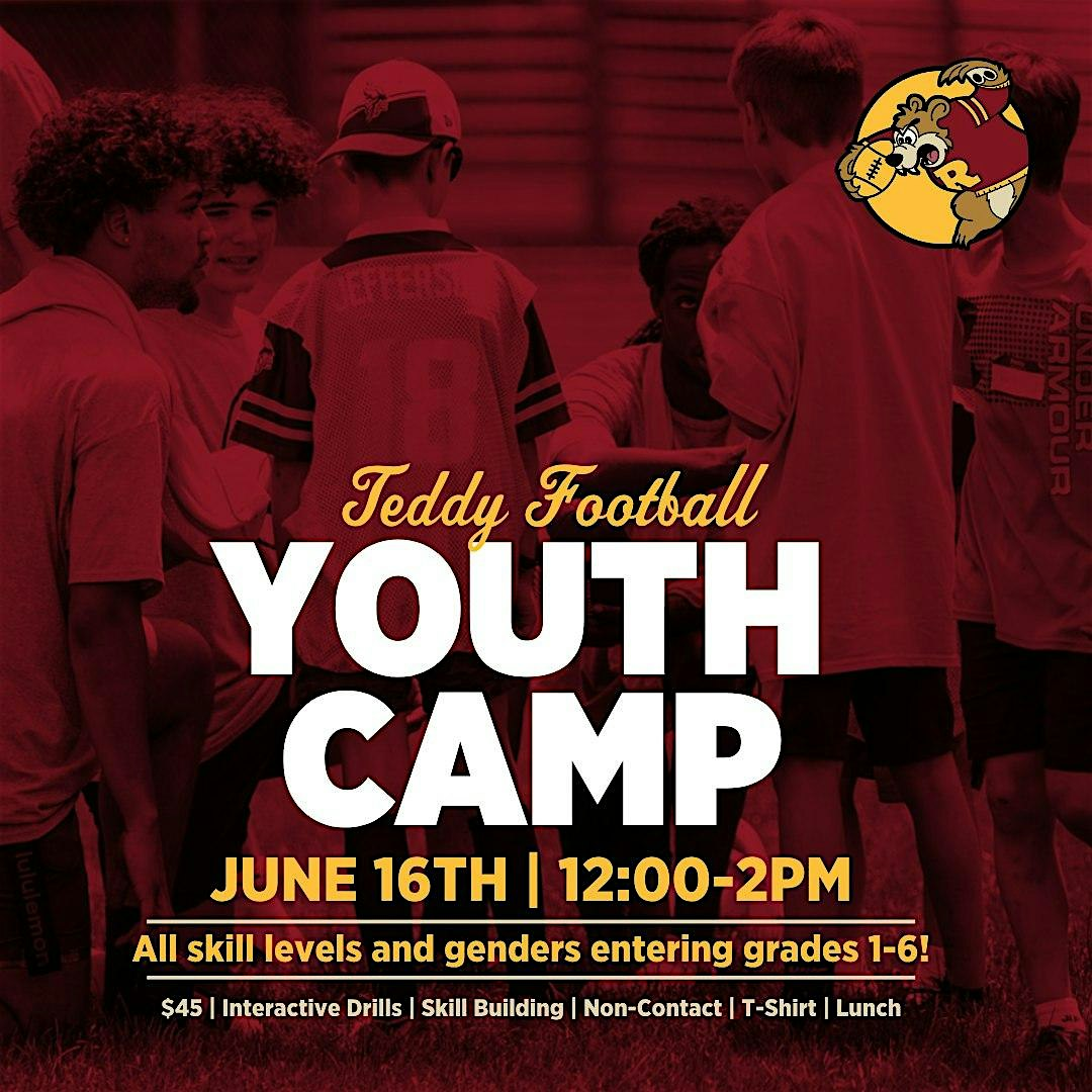 2026  Teddy Football Youth Camp | Roosevelt High School