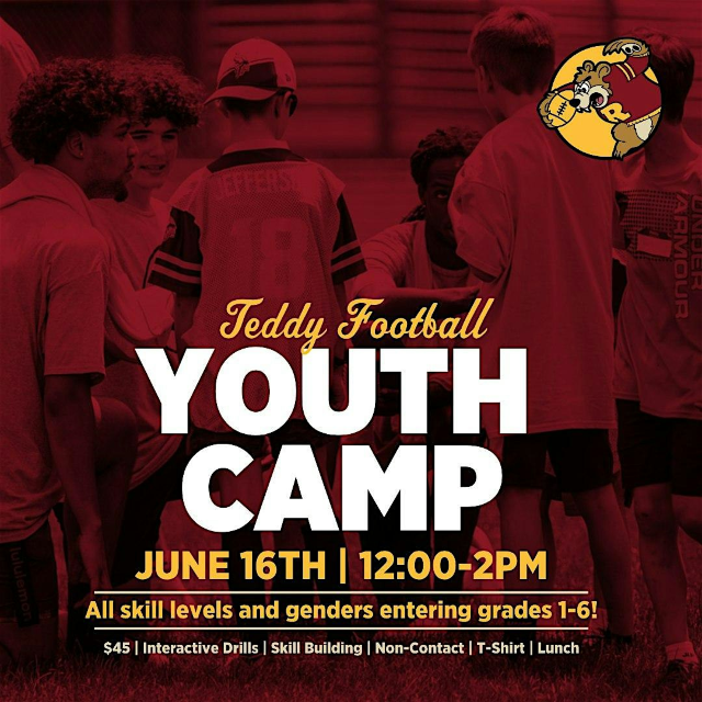 2026  Teddy Football Youth Camp | Roosevelt High School