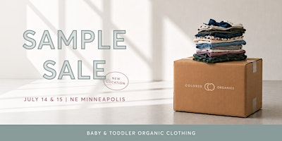 Colored Organics Sample Sale 2026 | Studio Q