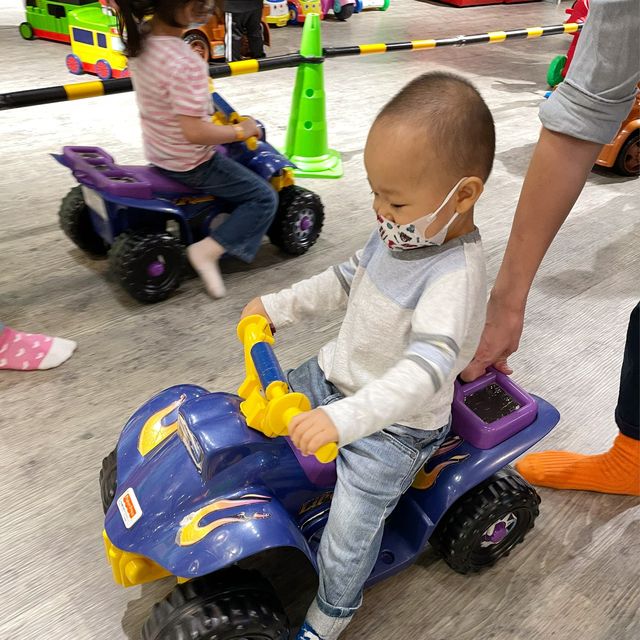 【 充滿萬聖節氣氛的室內遊樂場 】