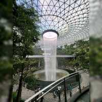 Breathtaking Indoor Waterfall