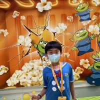 Disney 史迪仔vs Pixar 三眼仔 at time square