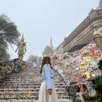 beautiful temple with big Buddha 