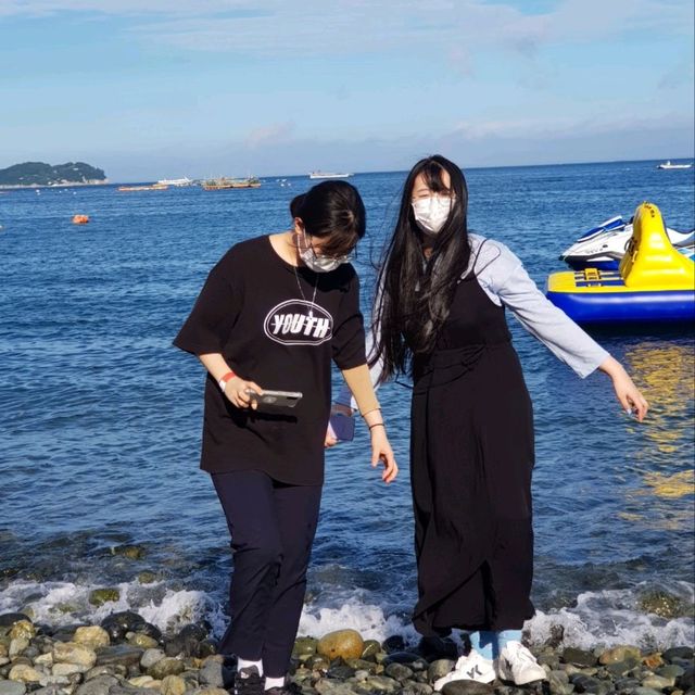 거제 몽돌 해수욕장 