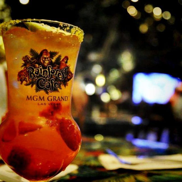 The Rain Forest Cafe In Las Vegas