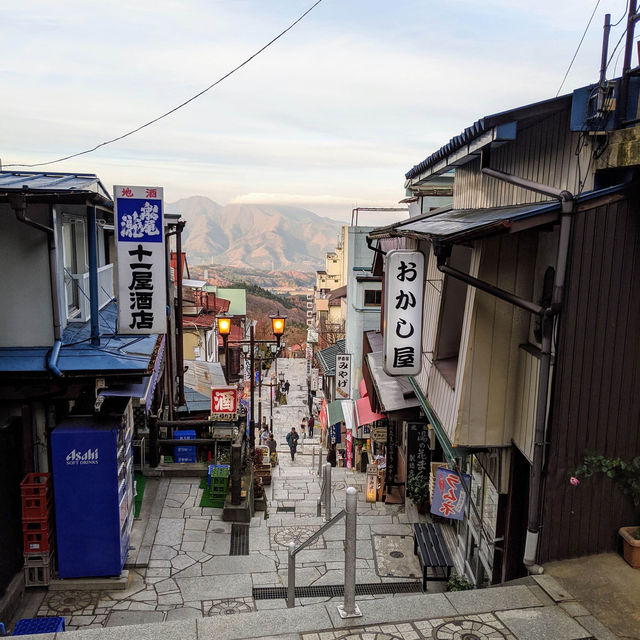 Ikaho Onsen Stone Steps