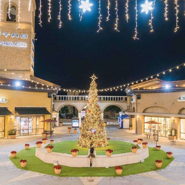 🎄대형트리와 사람없이 사진찍을 수 있는 부산스팟! [부산, 신세계프리미엄아울렛]