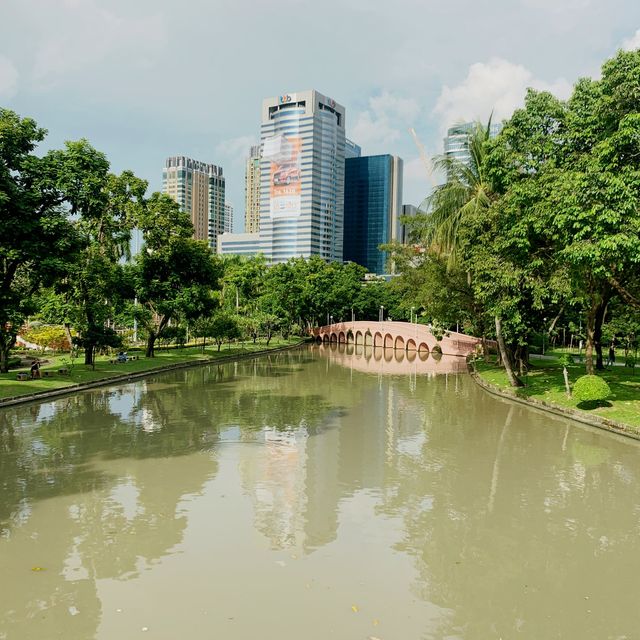 Hidden Park in the Middle of Bangkok