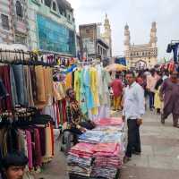 The Many Market Vendors At Charminar