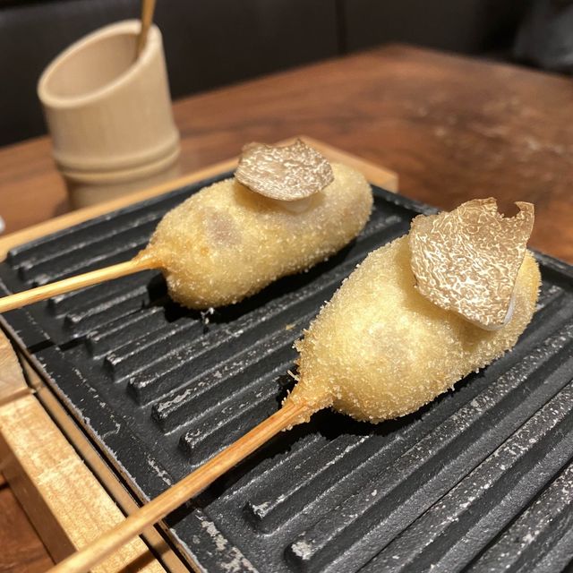 【東京】串カツの名店！だるまきわ味の秋メニューを堪能