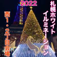 北海道　札幌観光　札幌ホワイトイルミネーション2022 テレビ塔とのコラボに感動 