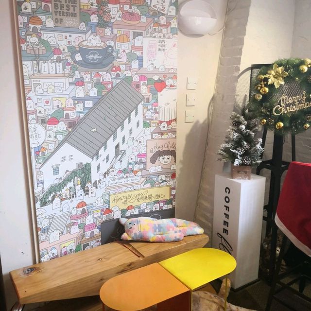 偽文青的日常-荔枝角青山道Cafeflow