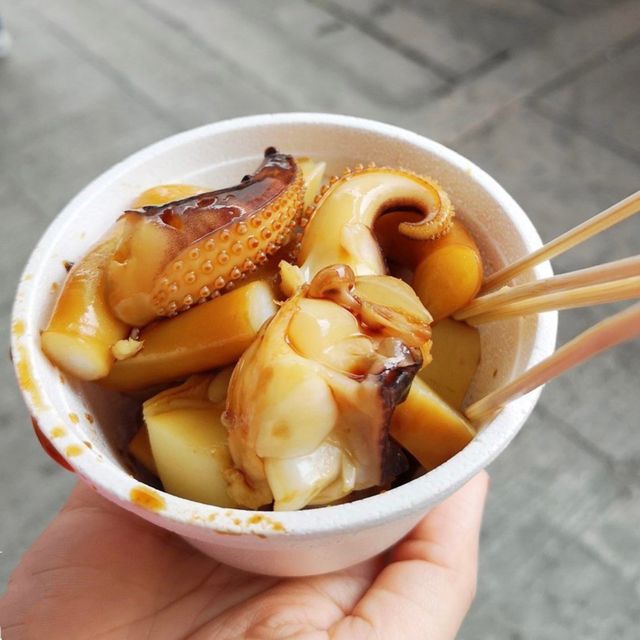 大澳首創滷水大墨魚
