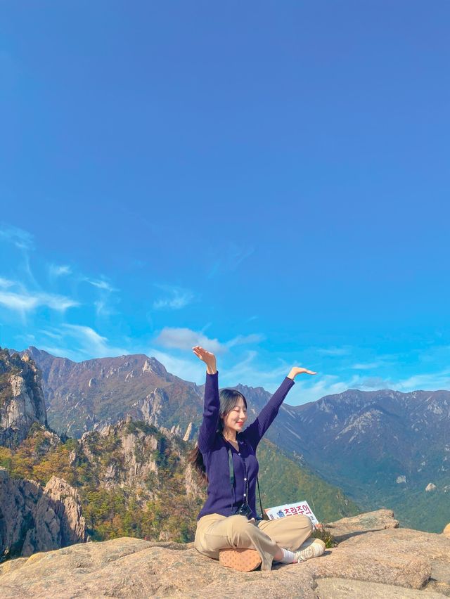 설악산을 즐기는 방법! 권금성 케이블카 이용하기🚠