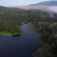 Other side of Mapanuepe Lake (5:30am shot)