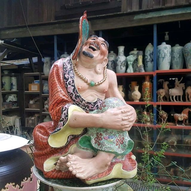 The Antique, one of a kind pottery house