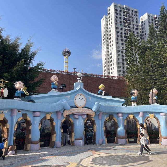 卡通人物史努比樂園