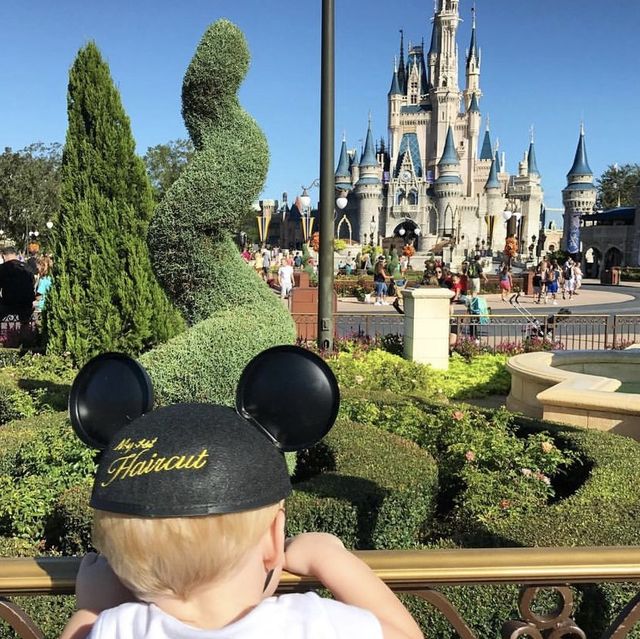 A Magical First Haircut at Magic Kingdom