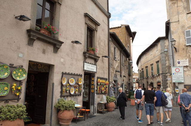 イタリア　オルビィエートの街歩き