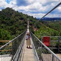 The longest rope bridge i have ever seen!
