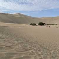 Sand dunes in Dunhunag, Gansu province