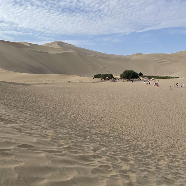 Sand dunes in Dunhunag, Gansu province