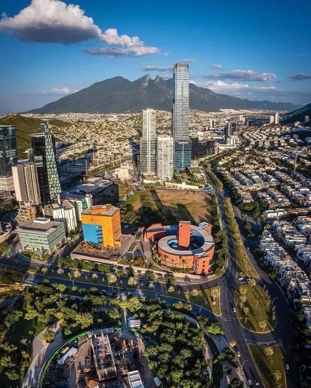 Mexico's Reforma Avenue in Daytime and Nighttime