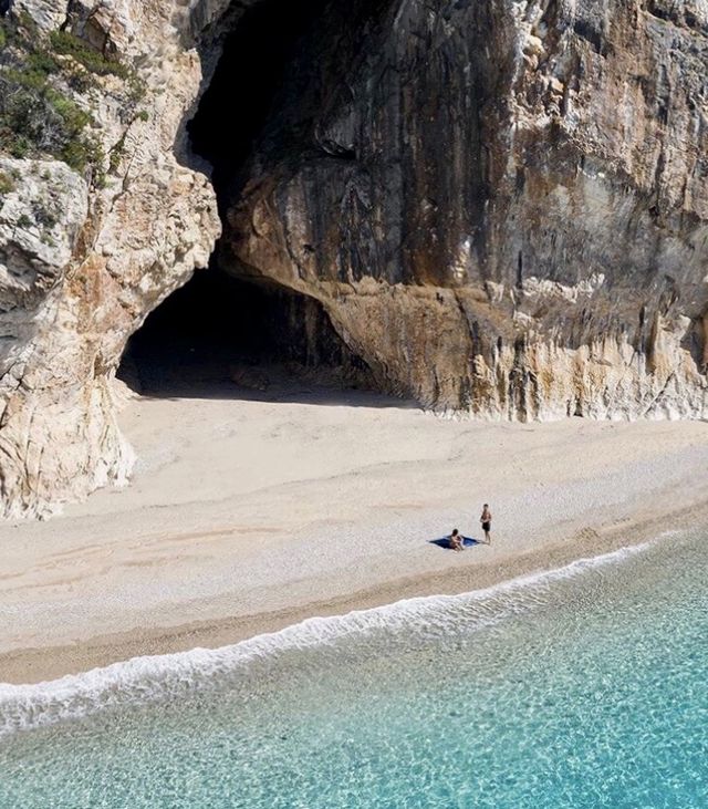 Sardinia, Italy, the must-visit transparent jellyfish sea in life.