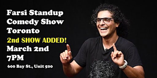 Farsi Standup Comedy Show - Toronto | 600 Bay Street Unit 500