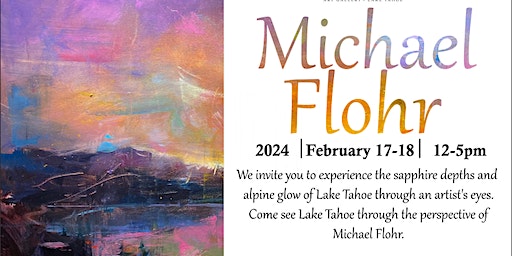 Meet the Artist ~ Michael Flohr ~ February 17th & 18th | Marcus Ashley Gallery