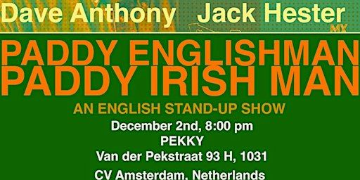 Paddy Englishman. Paddy Irishman | Bar Pekky