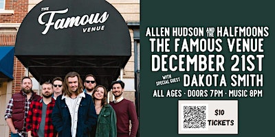 Allen Hudson and The Halfmoons-The Famous Venue-Portsmouth | The Famous Venue
